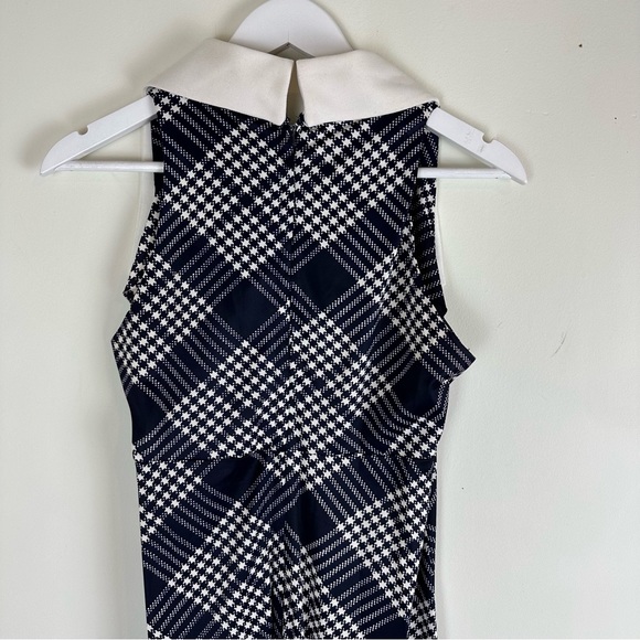 Vintage Patchwork Maxi Dress with Collar - Picture 10 of 14